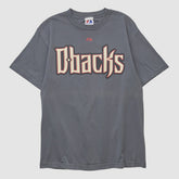 Arizona Diamondbacks Majestic 2010s T-shirt Charcoal Vintage