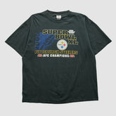 Pittsburgh Steelers NFL 2006 T-shirt - Black Vintage cheap
