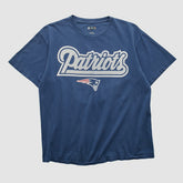 New England Patriots NFL 2000s T-shirt - Navy Vintage cheap