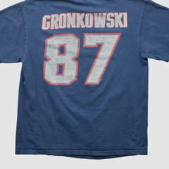 New England Patriots NFL 2000s T-shirt - Navy Vintage cheap
