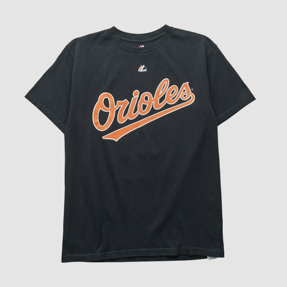 Baltimore Orioles Majestic 2000s T-shirt Black Vintage