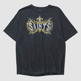 New Orleans Saints Reebok 2000s T-shirt - Black Vintage for sale