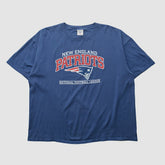 New England Patriots NFL 2000s T-shirt - Navy Vintage for sale
