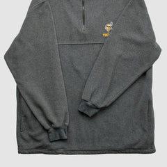 Minnesota Vikings NFL 2000s 1/4 Zip Sweatshirt - Dark Heather Gray Vintage cheap