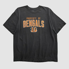 Cincinnati Bengals Reebok 2000s T-shirt - Black Vintage cheap
