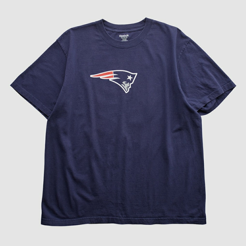 New England Patriots Reebok 2000s T-shirt - Navy Vintage cheap
