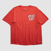 Washington Nationals Majestic 2000s T-shirt Red Vintage