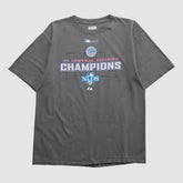 Chicago Cubs Majestic 2008 T-shirt Gray Vintage