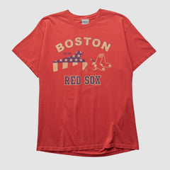 Boston Red Sox Genuine Merchandise 2000s T-shirt Red Vintage