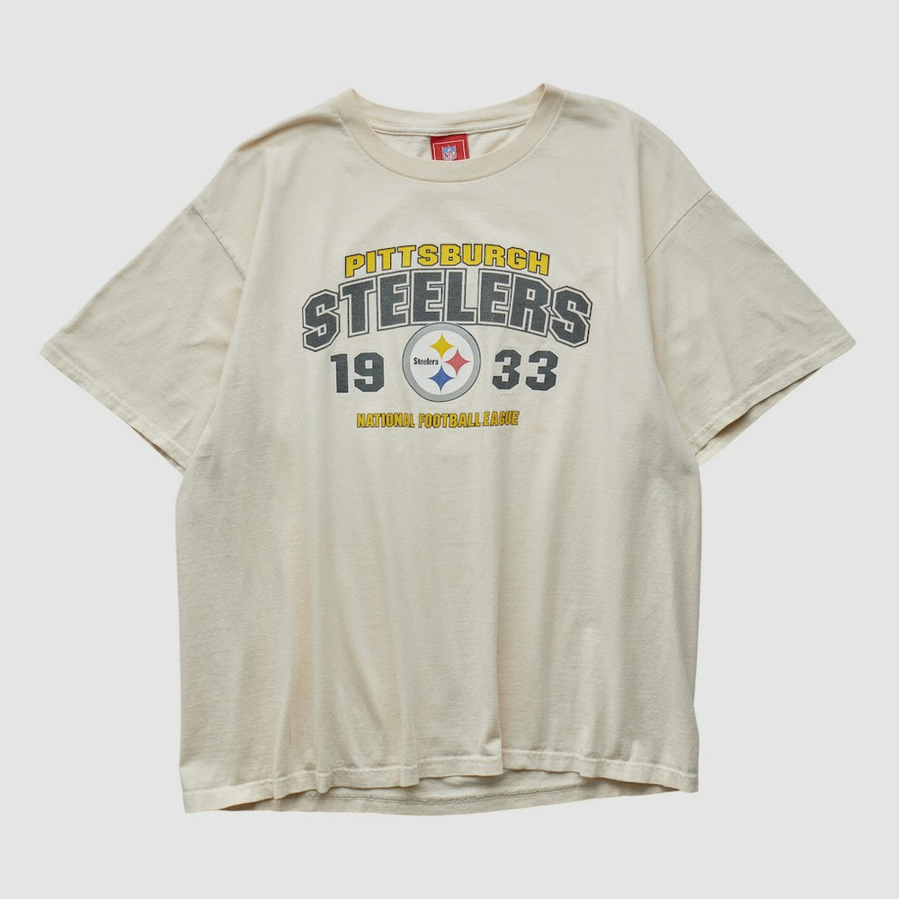 Pittsburgh Steelers NFL 2000s T-shirt - Beige Vintage on sale