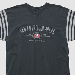 San Francisco 49ers 2000s Pullover Sweatshirt - Black Vintage discount