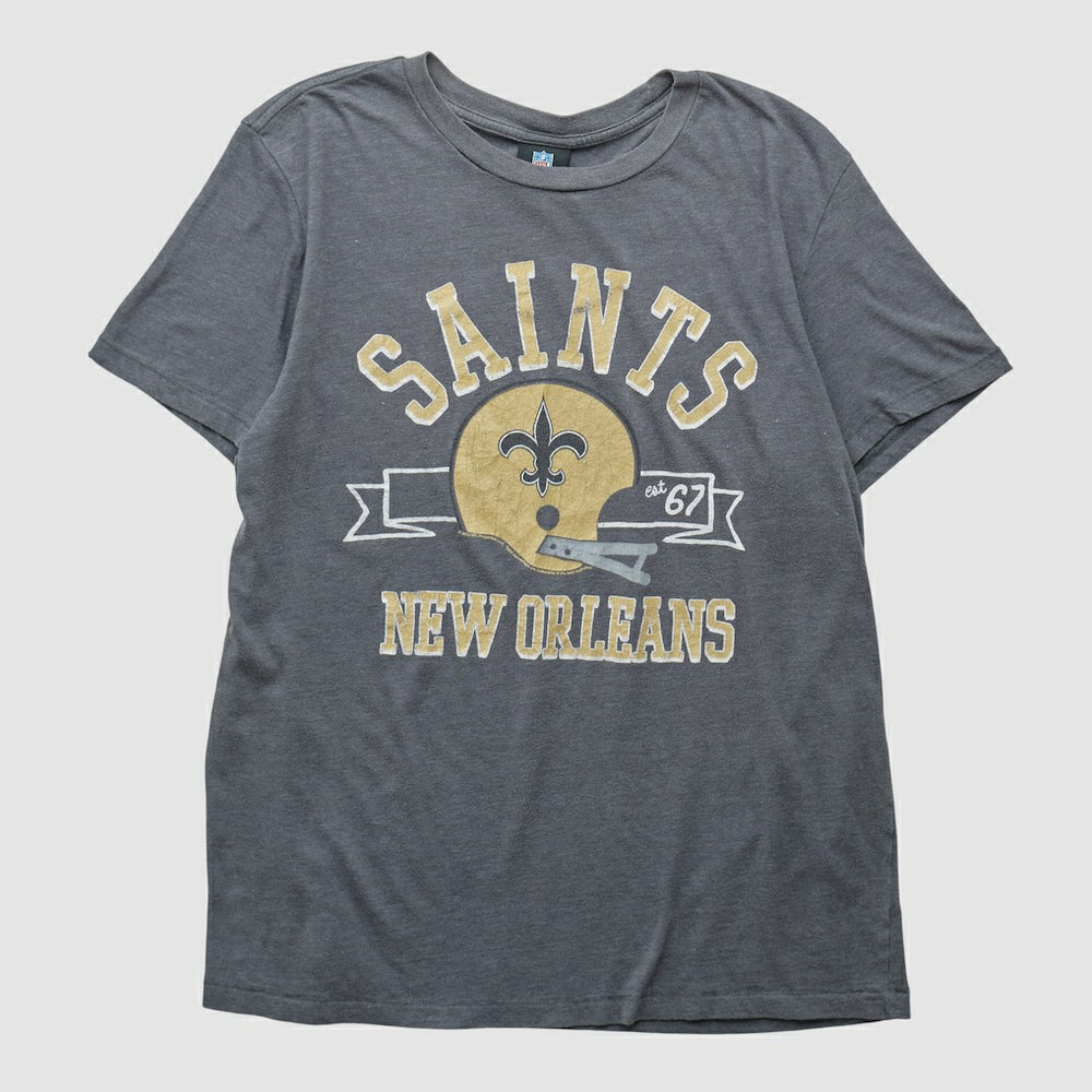 New Orleans Saints NFL 2010s T-shirt - Gray Vintage sale