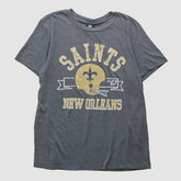 New Orleans Saints NFL 2010s T-shirt - Gray Vintage sale
