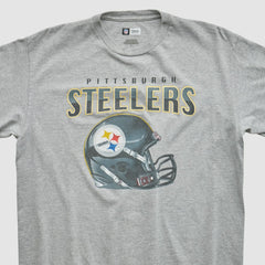 Pittsburgh Steelers NFL 2010s T-shirt - Heather Gray Vintage cheap