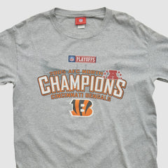 Cincinnati Bengals NFL 2005 Long Sleeve T-shirt - Heather Gray Vintage for sale