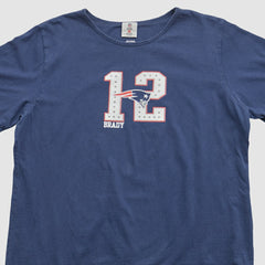 New England Patriots NFL 2000s T-shirt - Navy Vintage cheap