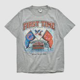 Chicago Cubs Lee Apparel 2005 T-shirt Heather Gray Vintage