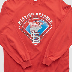 St. Louis Cardinals Alstyle 2013 Long Sleeve T-shirt Red Vintage