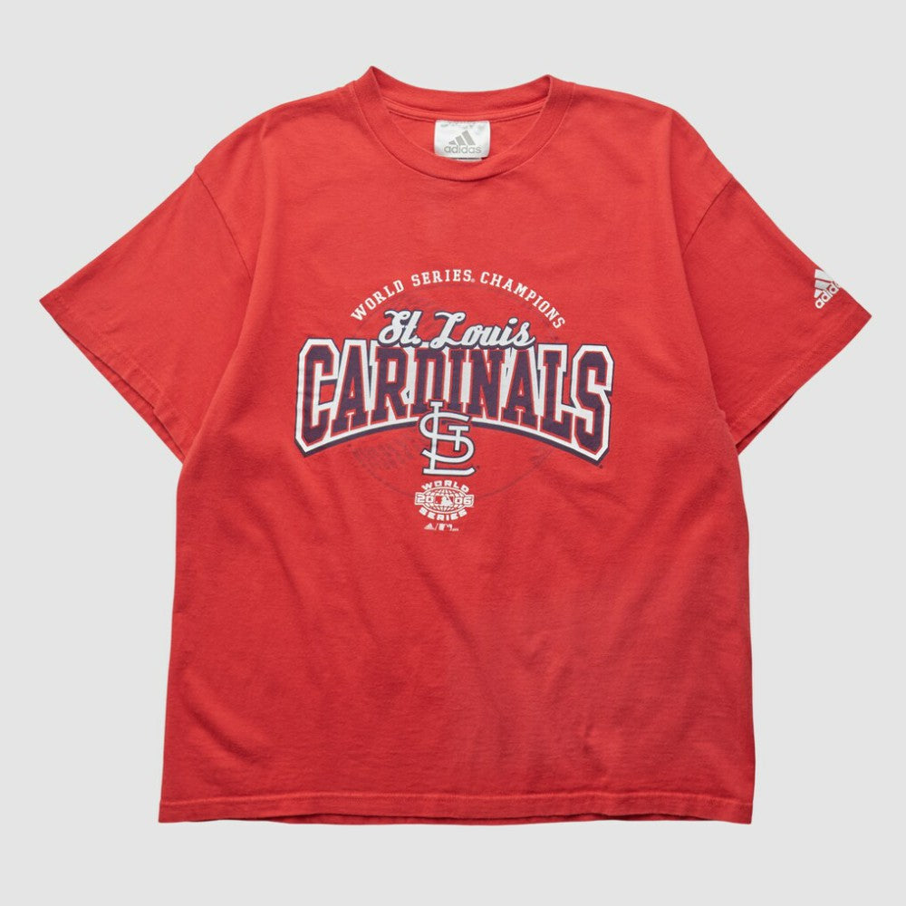 St. Louis Cardinals Adidas 2006 T-shirt Red Vintage