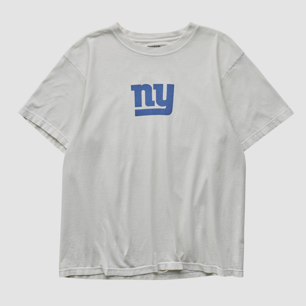 New York Giants Reebok 2000s T-shirt - White Vintage sale