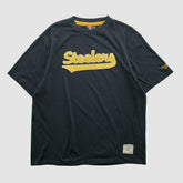 Pittsburgh Steelers Reebok 2000s T-shirt - Black Vintage on sale