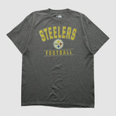 Pittsburgh Steelers NFL 2010s T-shirt - Dark Heather Gray Vintage on sale