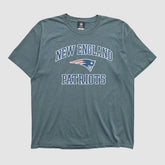 New England Patriots NFL 2010s T-shirt - Dark Heather Gray Vintage cheap