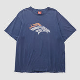 Denver Broncos NFL 2000s T-shirt - Navy Vintage sale