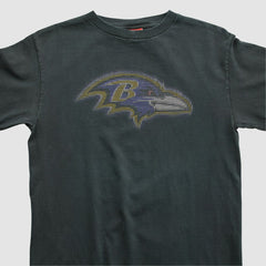 Baltimore Ravens NFL 2000s Long Sleeve T-shirt - Black Vintage on sale