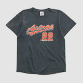Houston Astros True Fan 2000s T-shirt Black Vintage