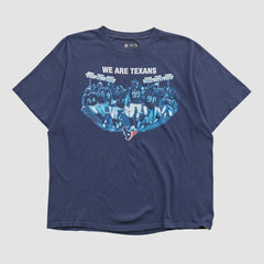 Houston Texans NFL 2010s T-shirt - Navy Vintage for sale