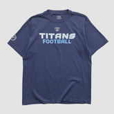 Tennessee Titans Reebok 2000s T-shirt - Navy Vintage on sale