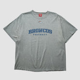 Denver Broncos NFL 2000s T-shirt - Heather Gray Vintage outlet