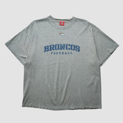 Denver Broncos NFL 2000s T-shirt - Heather Gray Vintage outlet