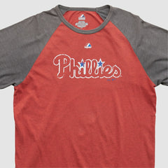 Philadelphia Phillies Majestic 2000s T-shirt Red Vintage