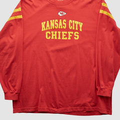 Kansas City Chiefs NFL 2000s Long Sleeve T-shirt - Red Vintage sale