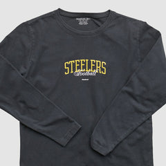 Pittsburgh Steelers Reebok 2000s Long Sleeve T-shirt - Black Vintage outlet