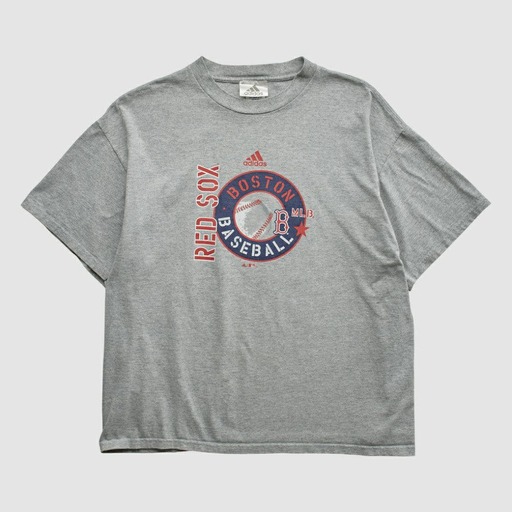 Boston Red Sox Adidas 2000s T-shirt Heather Gray Vintage
