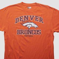 Denver Broncos NFL 2010s T-shirt - Orange Vintage cheap