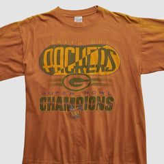 Green Bay Packers True Fan 1997 T-shirt - Clay Vintage sale