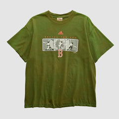 Boston Red Sox Adidas 2000s T-shirt Olive Vintage