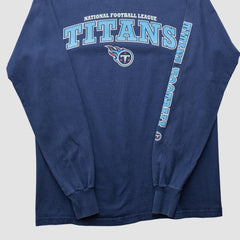 Tennessee Titans NFL 2000s Long Sleeve T-shirt - Navy Vintage sale