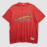 St. Louis Cardinals Russell 1996 T-shirt Red Vintage