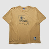 New Orleans Saints Reebok 2000s T-shirt - Tan Vintage online