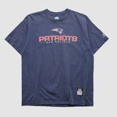 New England Patriots Reebok 2000s T-shirt - Navy Vintage cheap