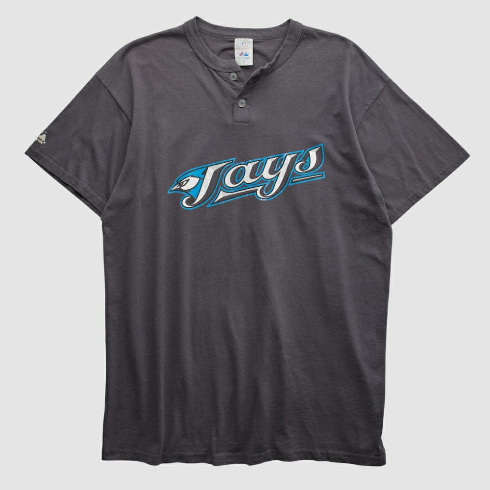 Toronto Blue Jays Majestic 2000s T-shirt Black Vintage
