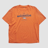 Denver Broncos NFL 2000s T-shirt - Orange Vintage for sale