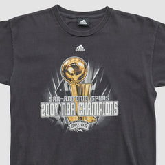 San Antonio Spurs 2007 T-shirt - Black Vintage discount