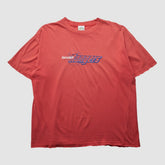 Texas Rangers Hank Aaron Originals 90s T-shirt Red Vintage