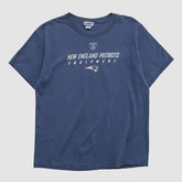 New England Patriots Reebok 2000s T-shirt - Navy Vintage on sale